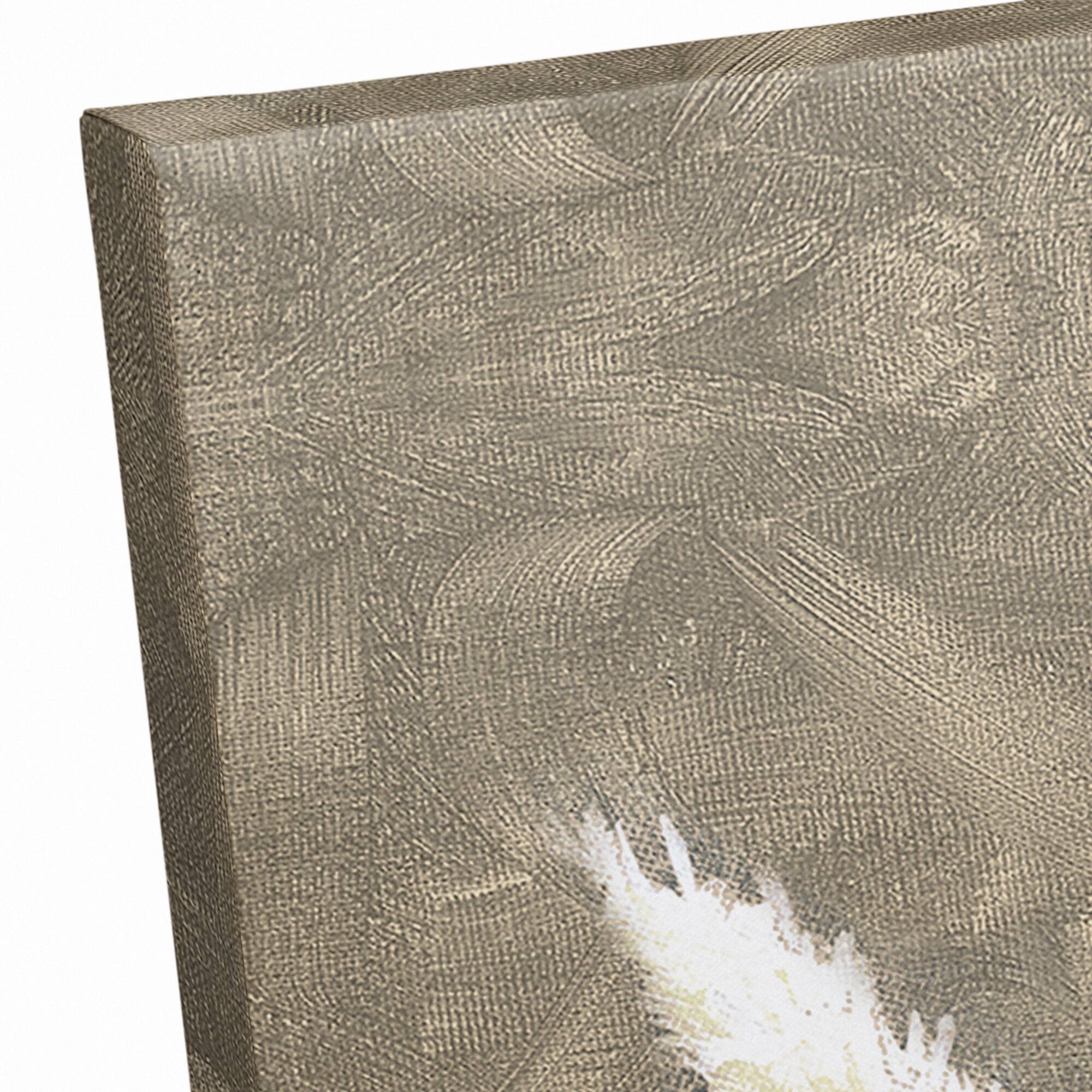 Neutral Harvest Pumpkin Canvas Wall Art